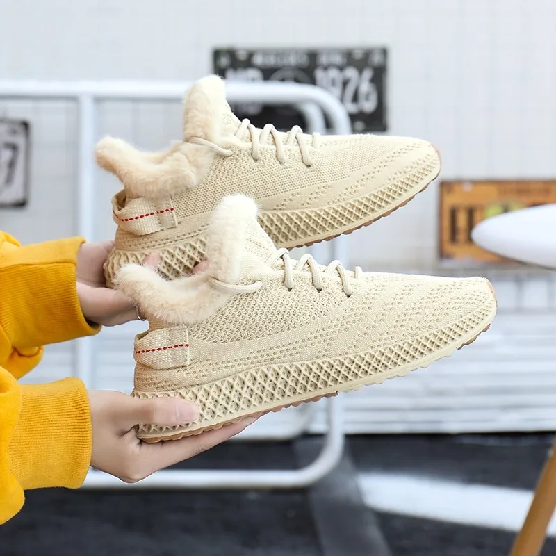 Fashion Sneakers for Women Keep Warm Platform Sneakers Women Luxury Shoes Women Designers Women's Vulcanize Shoes