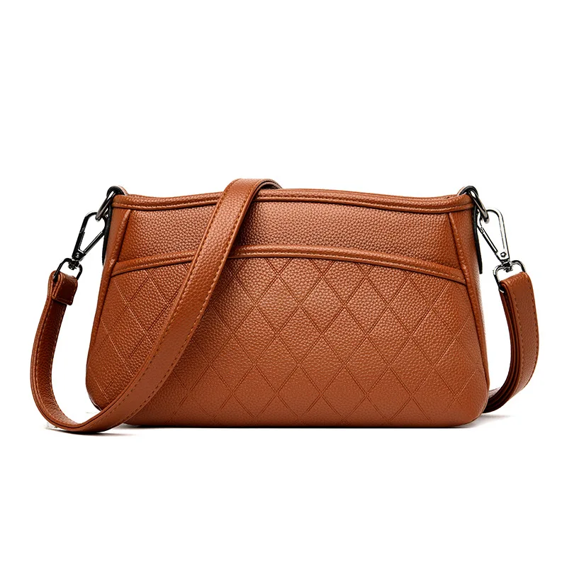 

Middle-aged and elderly women's bags, shoulder messenger bag, fashion casual, wild atmosphere, ladies small bag