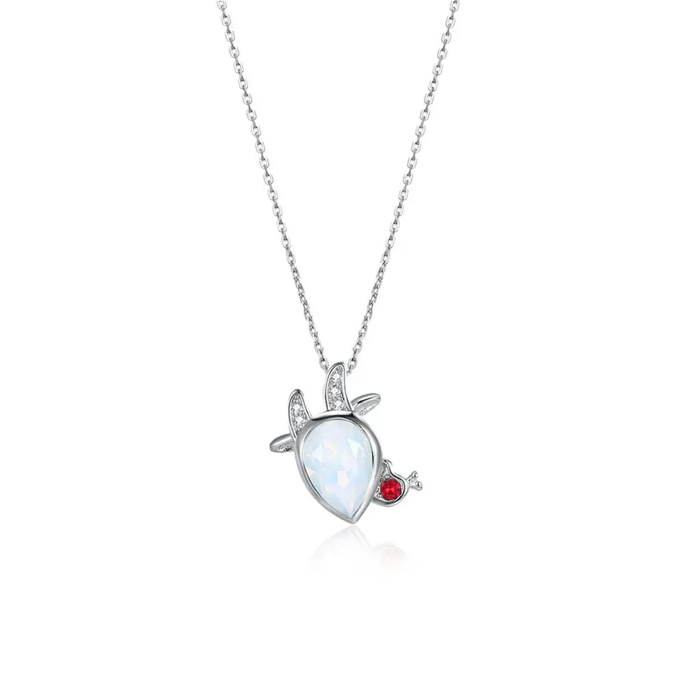Овен Серебро 925 ожерелье с кристаллами LEKANI от Swarovski оригинальная подвеска 12