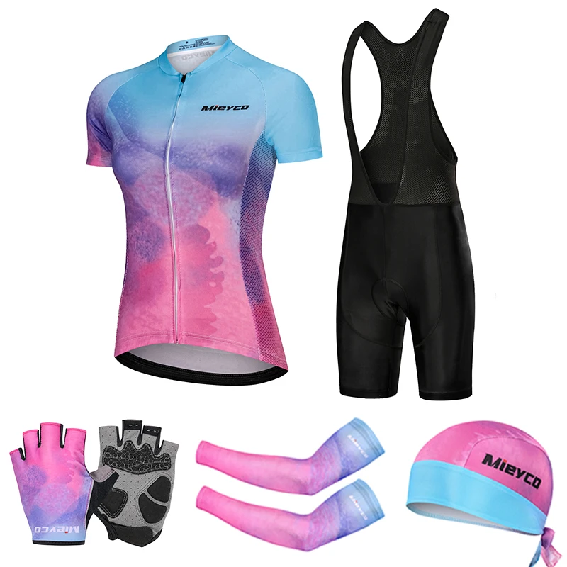 Женский гигантский комплект из Джерси для велоспорта в стиле ретро