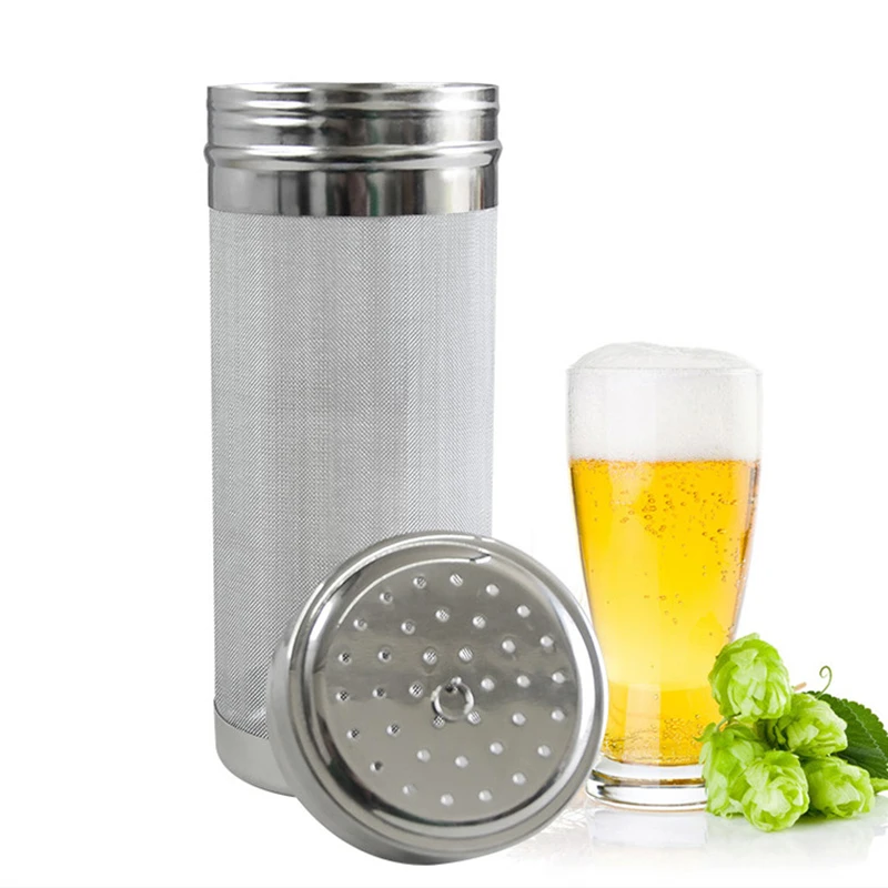 7*18 см 300 микрон Нержавеющая сталь Домашнего Пива хип-хоп сетчатый фильтр