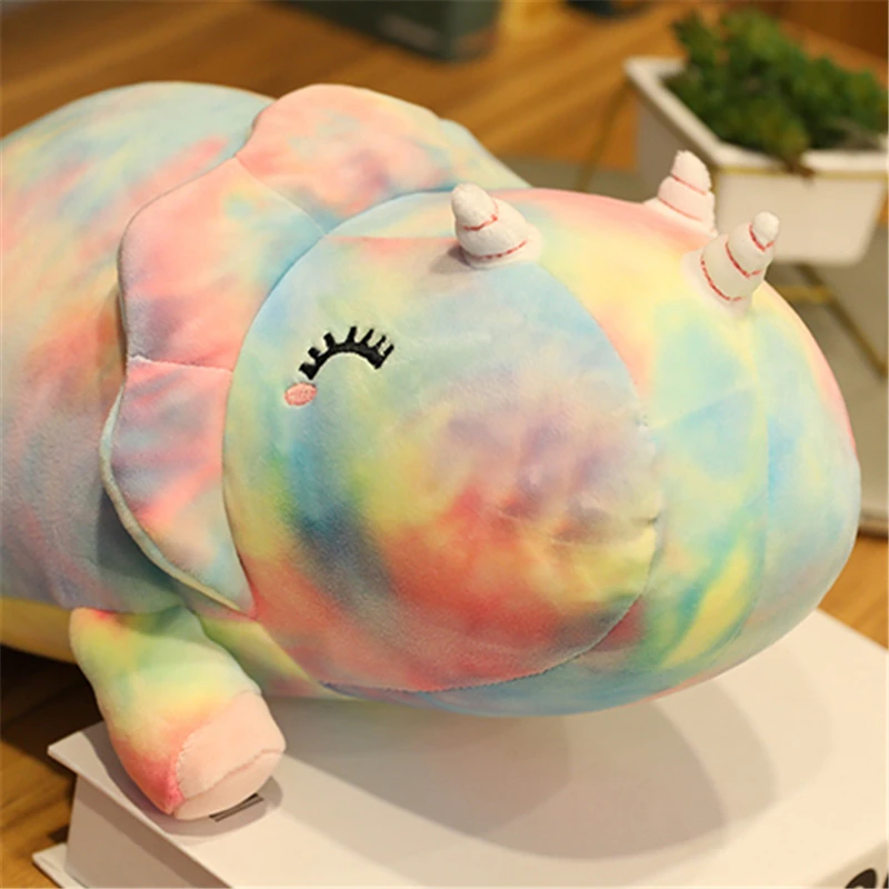 

50/70/90cm Triceratops pillow looks cute, soft and comfortable, gifts for children and girlfriends as a resting cushion pillow