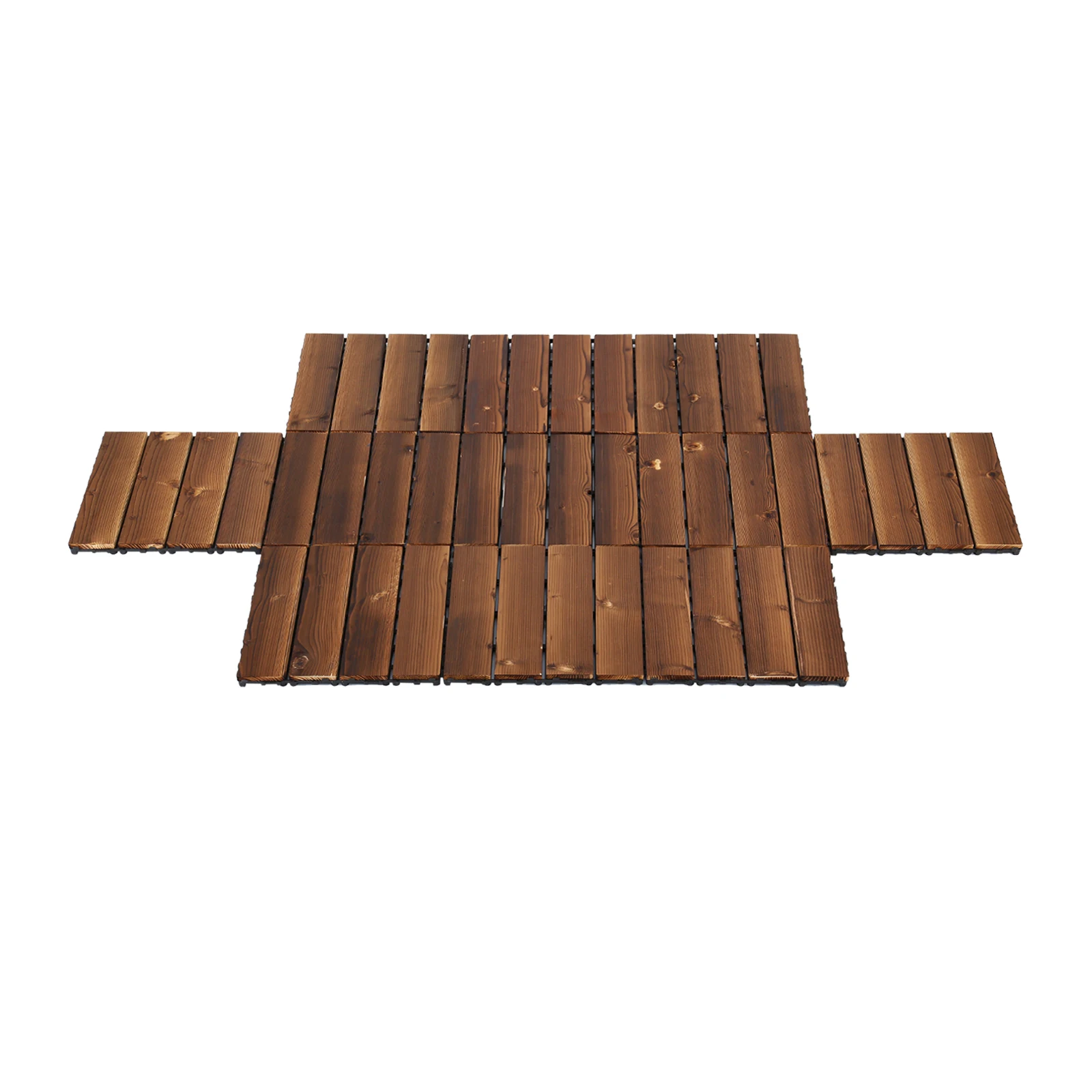 11/22/33 шт. Мозаика из твердых пород дерева блокируя патио Плитки задний фон с