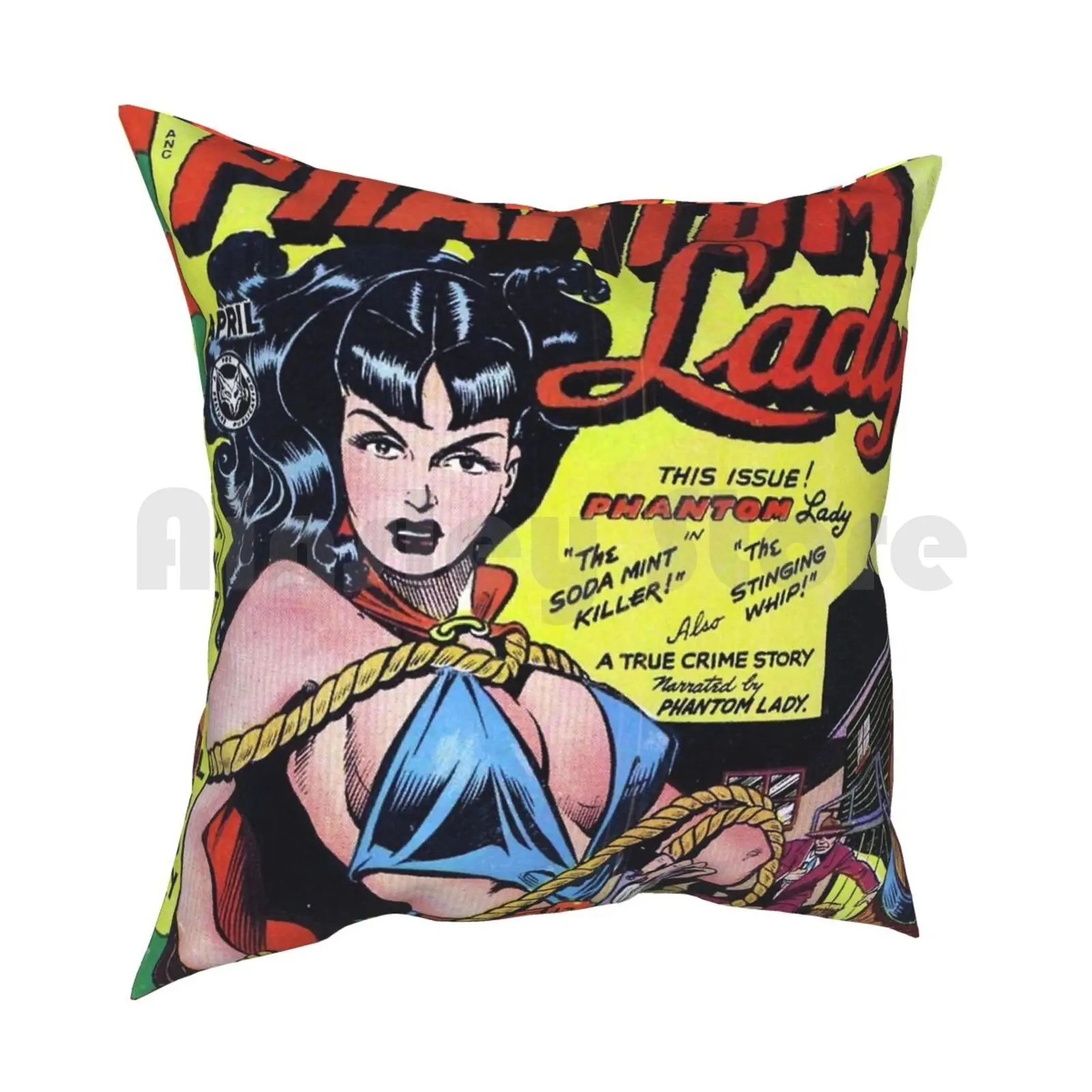 Phantom Дамская Подушка Чехол с принтом домашняя мягкая подушка супергероя женских
