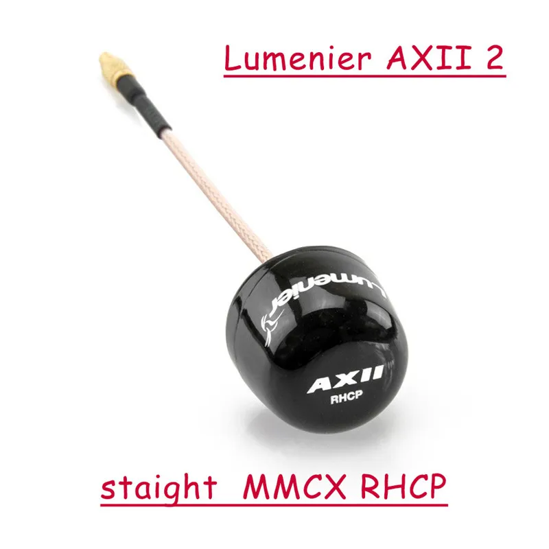 Lumenier AXII 2 5,8 GHz 2.2dBi усиление FPV Антенна MMCX/Прямая MMCX/U. FL/угловая стебби/дальняя антенна SMA RC Drone Accs