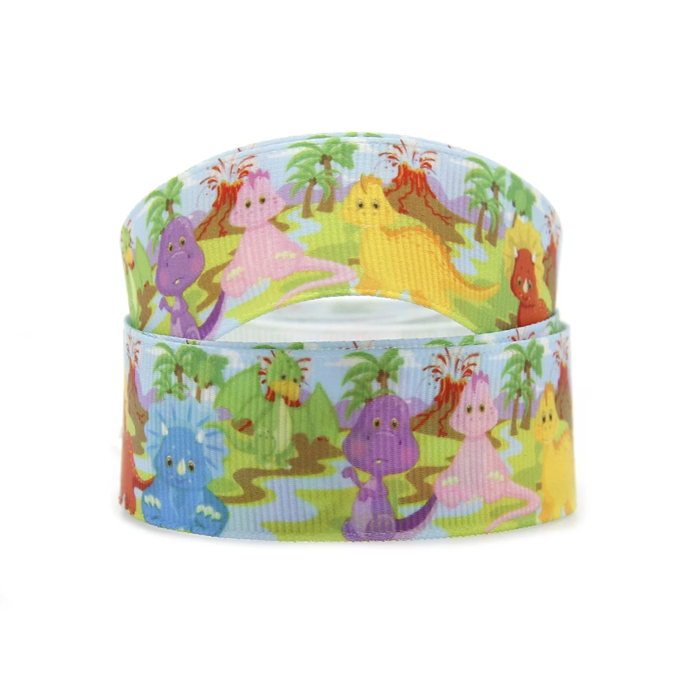 Лента в рубчик с рисунком животного 5 ярдов | Дом и сад