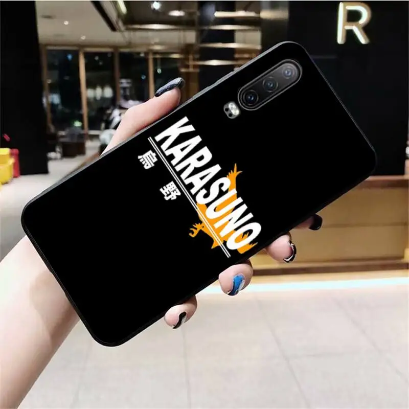 Мягкий чехол для телефона с логотипом Аниме Haikyuu Karasuno Huawei P40 P30 P20 lite Pro Mate 30 20 P Smart 2019