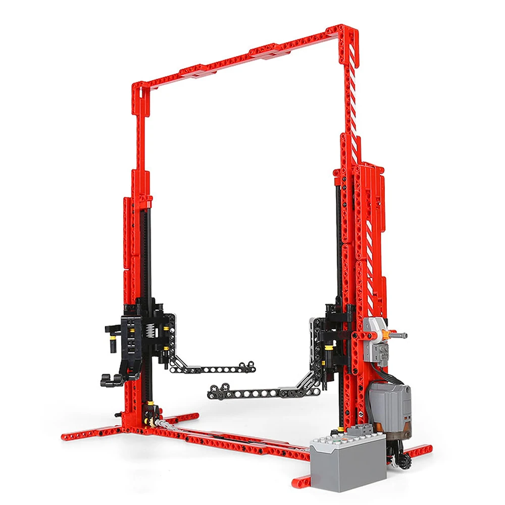 

Creator Expert High-tech Car Lift RC 1:8 537pcs Engineering Car Moc Modular Bricks Building Blocks Technical Model Toys Gifts