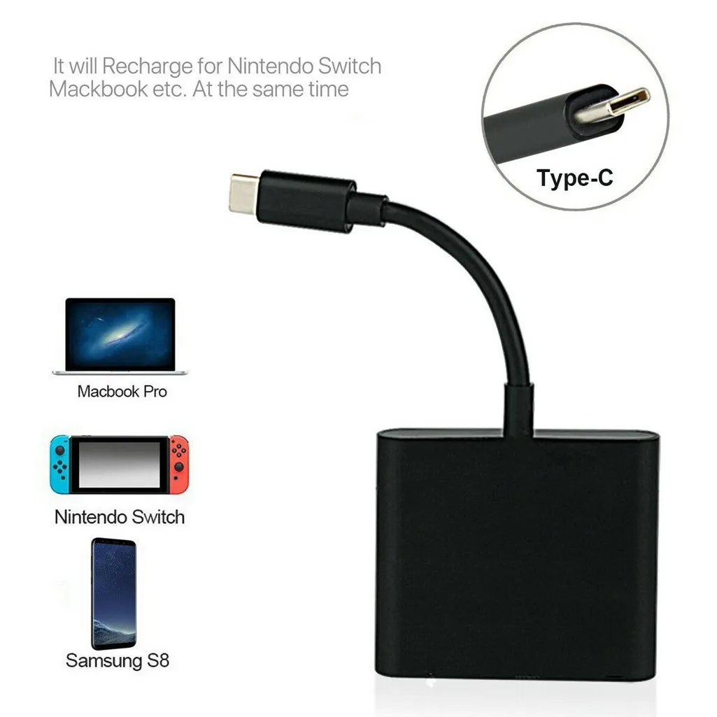CARPRIE USB Switcher 1080P 4K HDMI Adapter For Switch USBC Converter Type-C Hub Adapters Tablet pc Phone Hubs-L930 | Компьютеры и офис