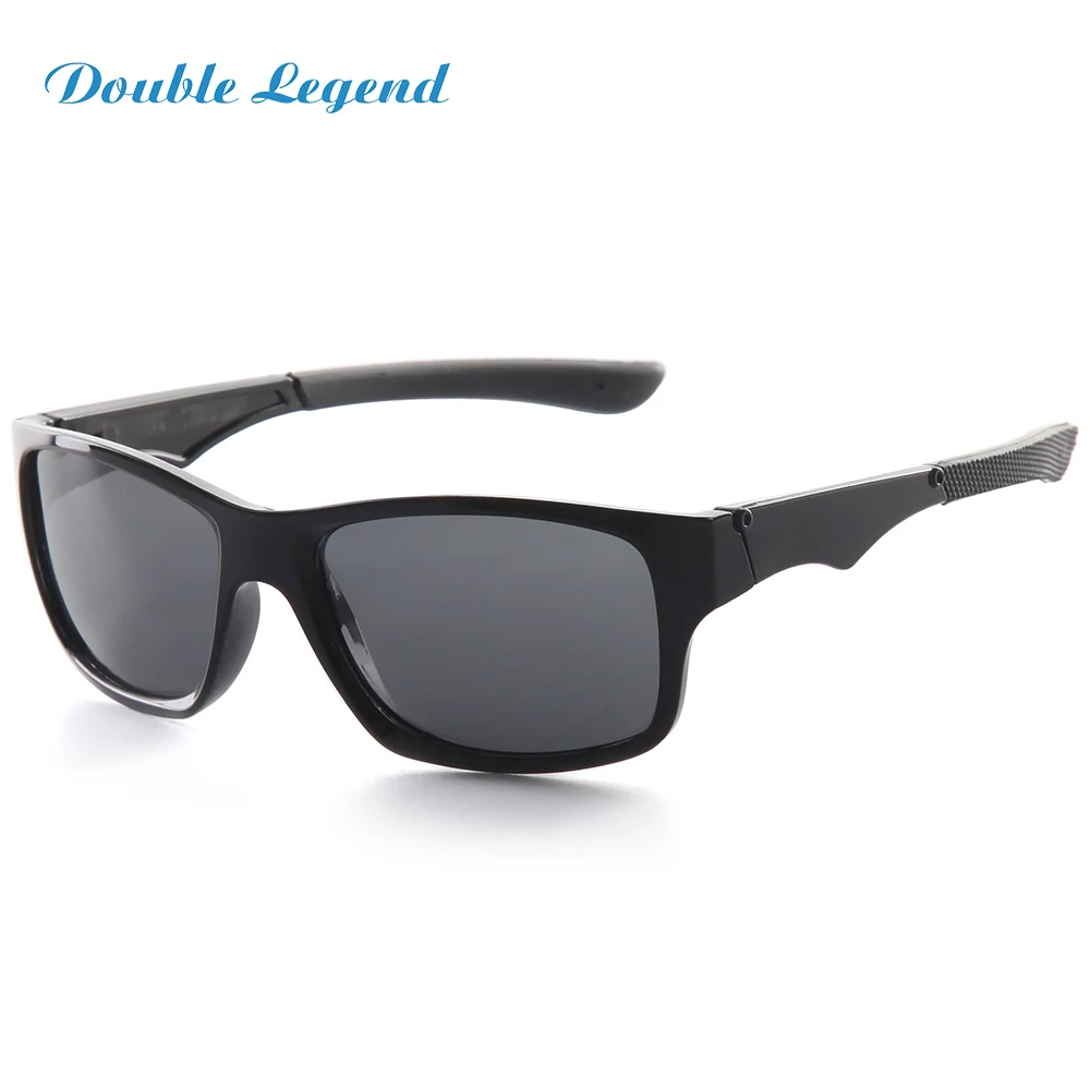 

DOUBLE LEGEND Mens Outdoor UV Sunglasses Black Polarized Sun Glasses Man Women Sun Glasses Eyewear Fashion Male Gafas De Sol