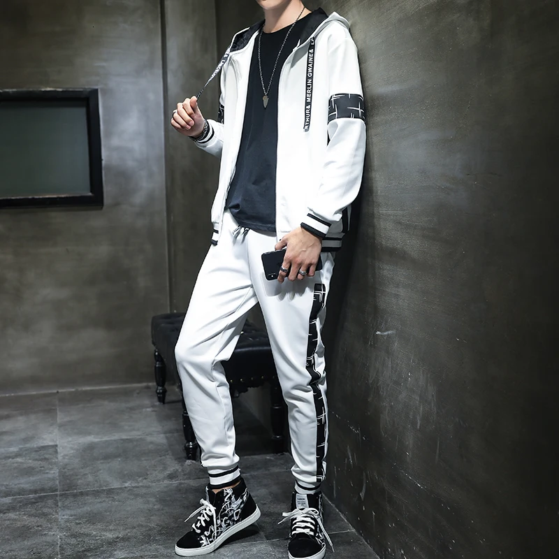 Зимняя одежда для мужчин Vette мужской спортивный костюм комплект 2019 толстовка с