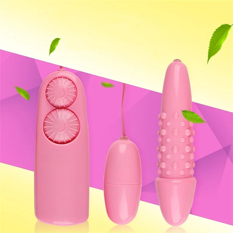 Двойное яйцо пробка для точки G анальный массаж Стимулятор клитора стимулятор