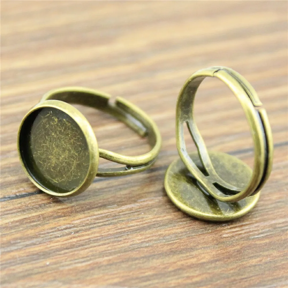 

Pendants for jewelry wholesale 10mm Round ring setting 10pcs