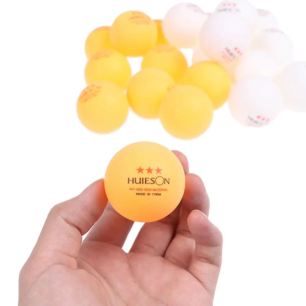 

10pcs ABS Plastic Table Tennis Balls 3 Star 2.8g 40+mm Ping Pong Balls for Match Training Balls
