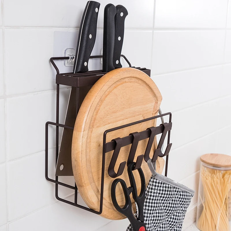 Горячая-разделочная доска органайзер держатель блок ножей настенные крючки для
