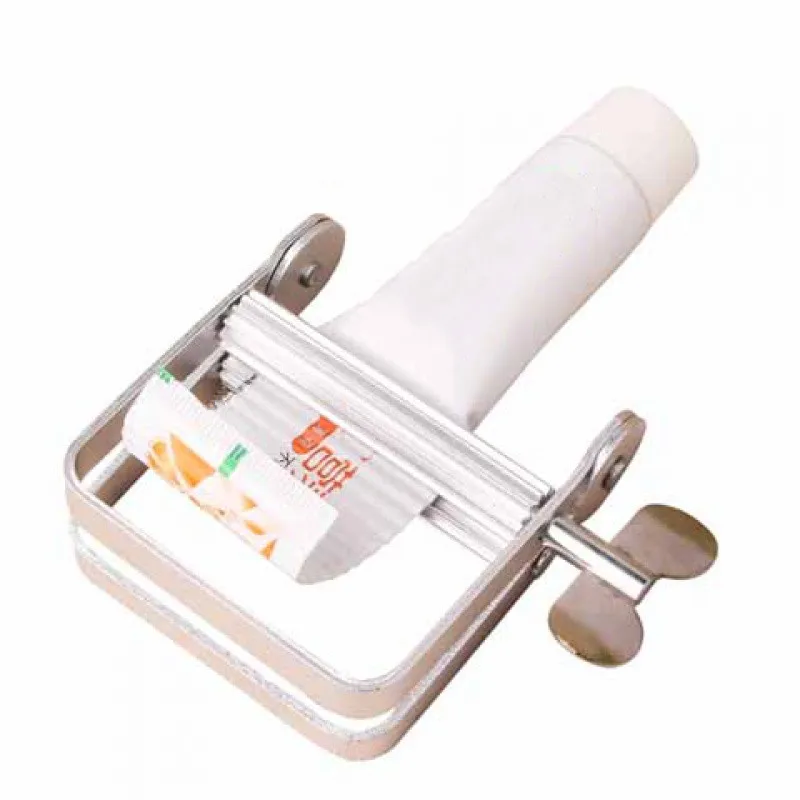 

1pcs Tube Squeezer Lazy Toothpaste Dispenser Metal Squeezing Tools Hair Color Dye Cosmetic Paint Squeezer Tube Wringer