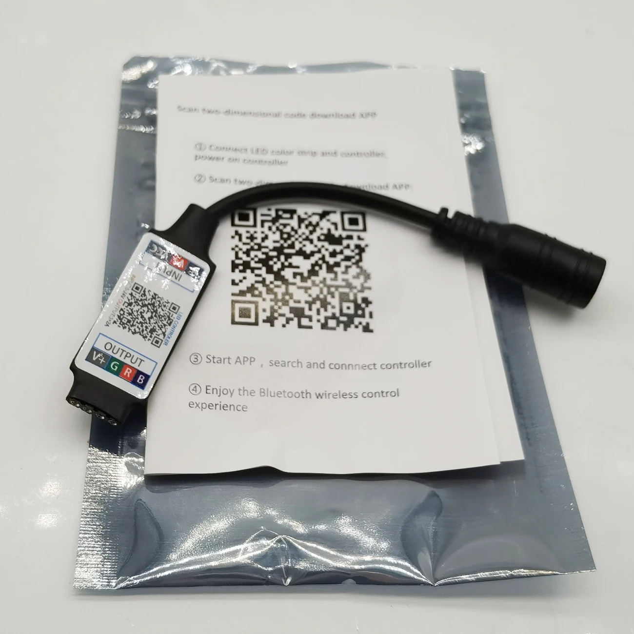 Bluetooth контроллер совместимый с RGB светодиосветодиодный 5 В 12 24 постоянного