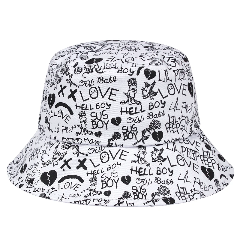 

New Arrival Summer Outdoor Sun Hat Panama Hat Beach Hat Letter Printing Bucket Hat Casual Fashion Fisherman Hat Women
