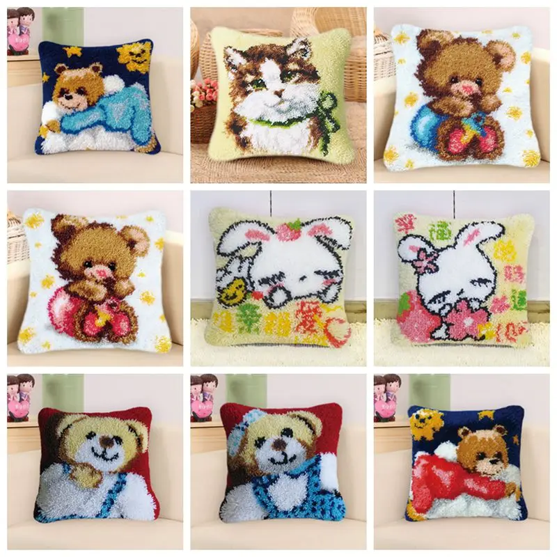 Праджня ручной работы подушки защёлки комплект вышивка рукоделие крючком