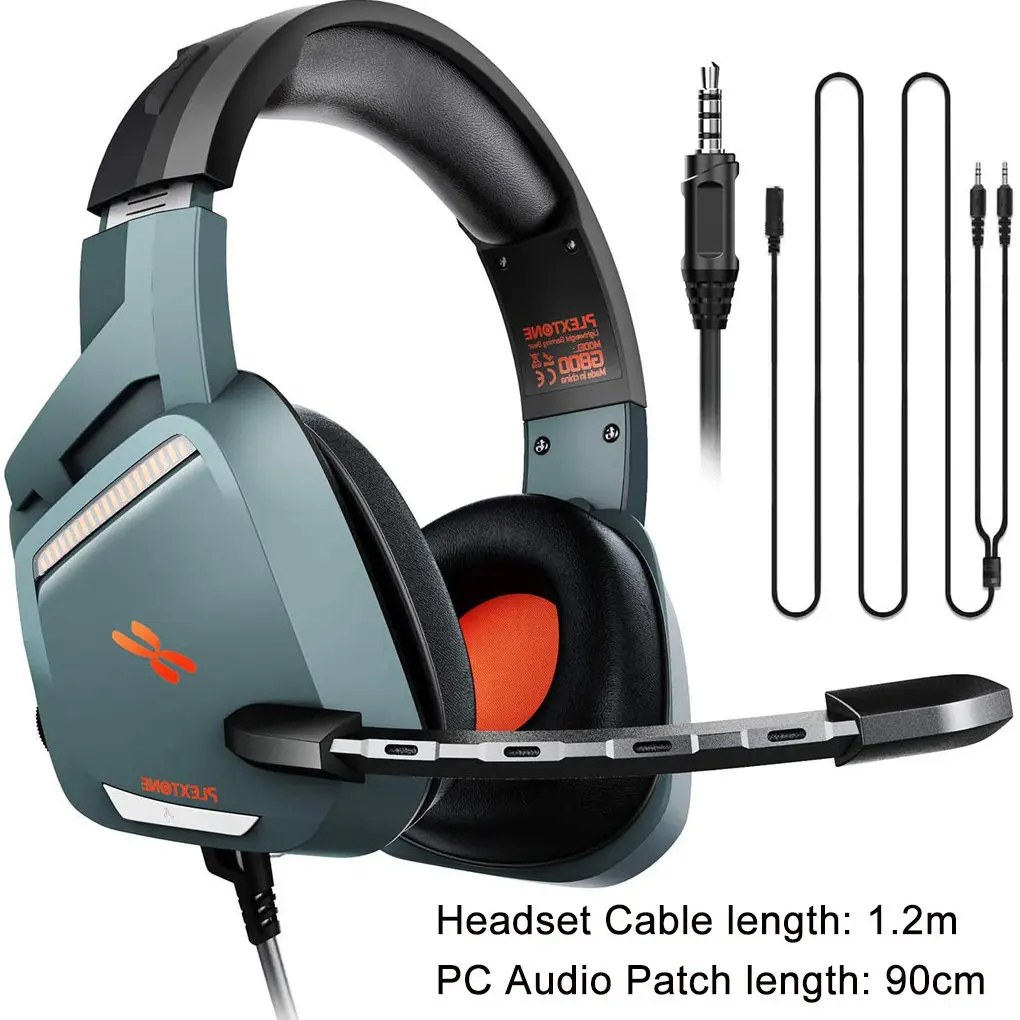 

PLEXTONE G800 original Gaming Headset wired game headphones with micphone gamer headsets