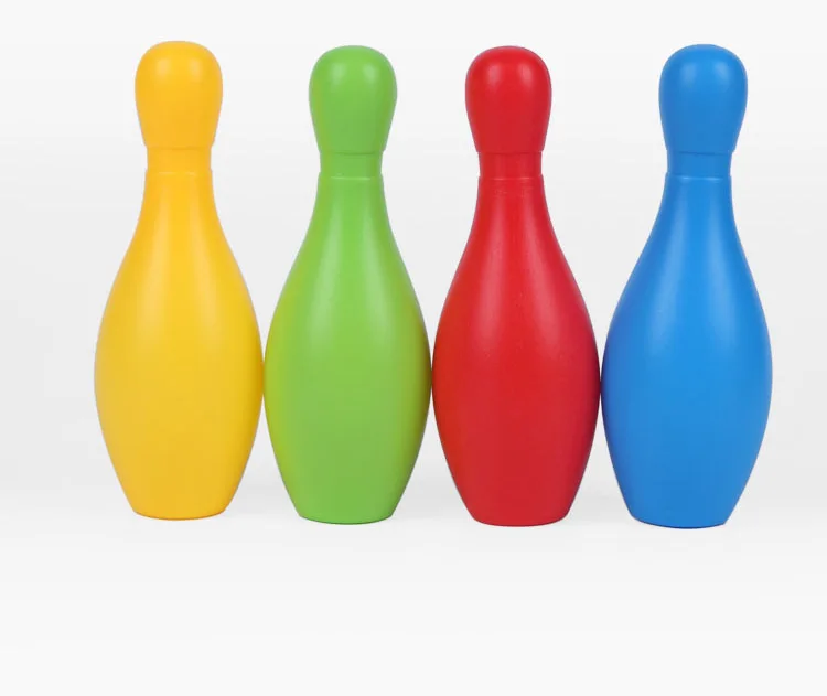 12 шт./компл. пластиковые цветные игрушки для боулинга взрослых и детей