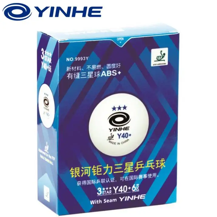 

ITTF Apprved YINHE 3 Star Y40 + ABS PRO PP / - 2 / 12