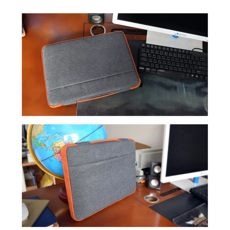new ultra thin laptop sleeve 11 12 13 14 15 inch computer notebook bags hand bag for macbook air pro acer lenovo dell chromebook free global shipping