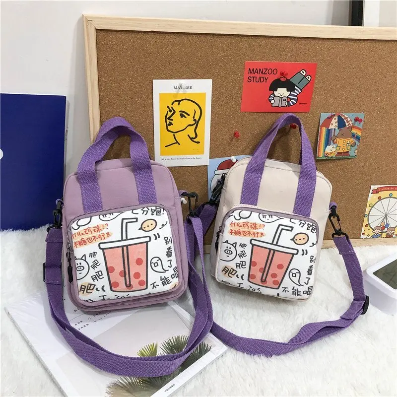 

Сумка через плечо женская холщовая, 2021