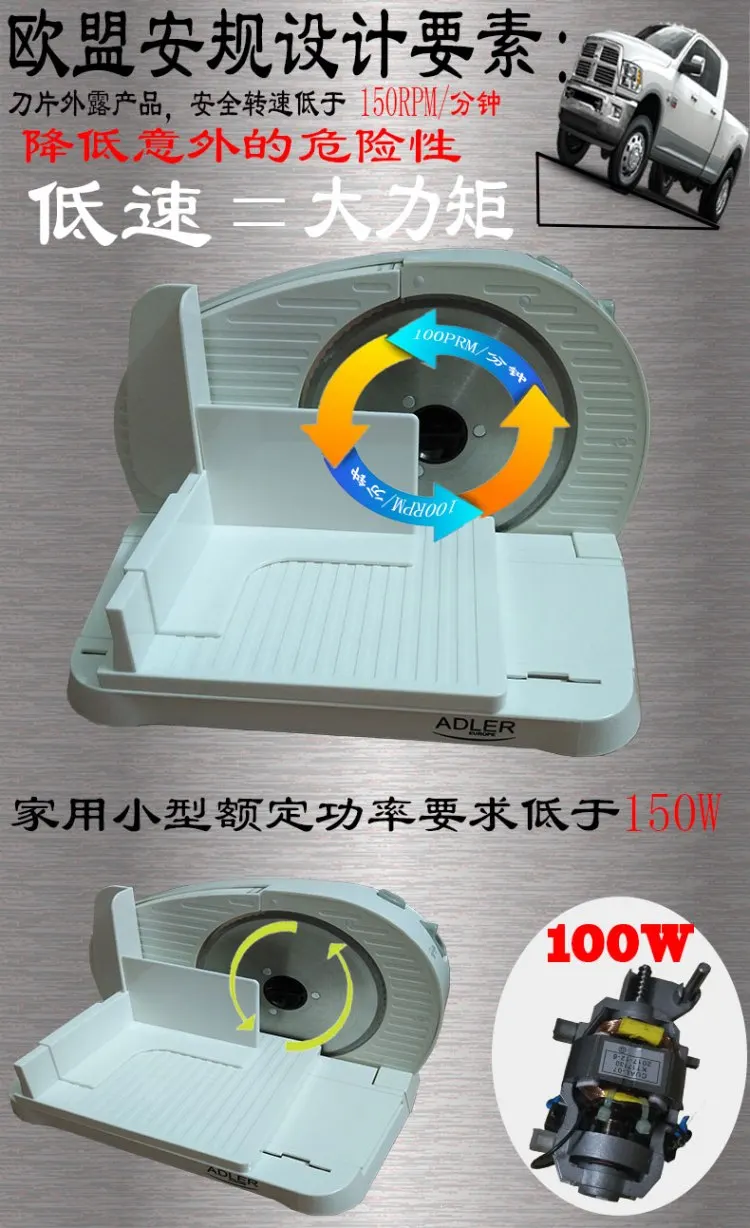 

2020 Hot Household Vegetabe Slicer Meat slicer Free Shipping With Promotion Price Potato Cutter Slicer Fruit Slicer Bread Slicer