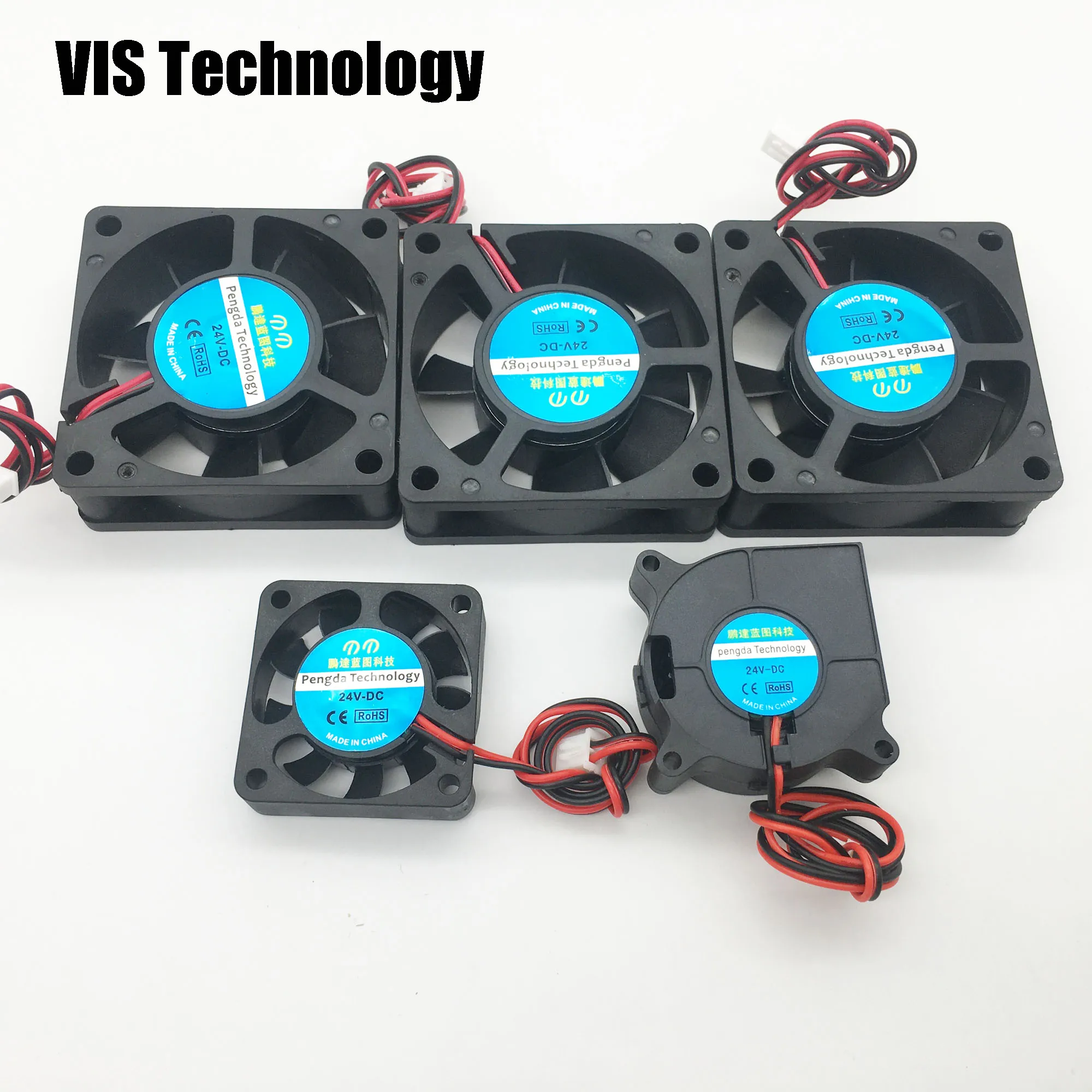 Комплект вентиляторов VORON 2 4 3 шт. 60*60*20 мм 24 В 1 4020 4010 с 2-контактным проводом Dupont |