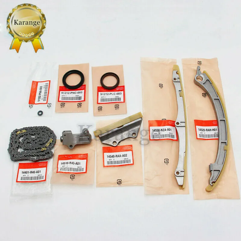 14530 RZA A01 для цепи ГРМ Honda Набор из 8 шт. 91302 PNA 004 91212 PNC 003 14510 R40 14540 RAA A02 14520 RAH H01