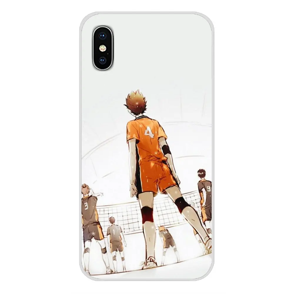 Мягкий чехол для Samsung A10 A30 A40 A50 A60 A70 M30 Galaxy Note 2 3 4 5 8 9 10 PLUS с атаками Хинаты из аниме и манги "Haikyuu" в волейболе.