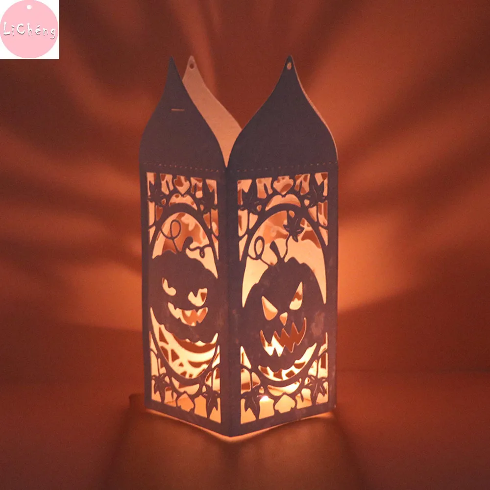 Коробка хэллоуин металлический трафаретный вырубной штамп Скрапбукинг папки