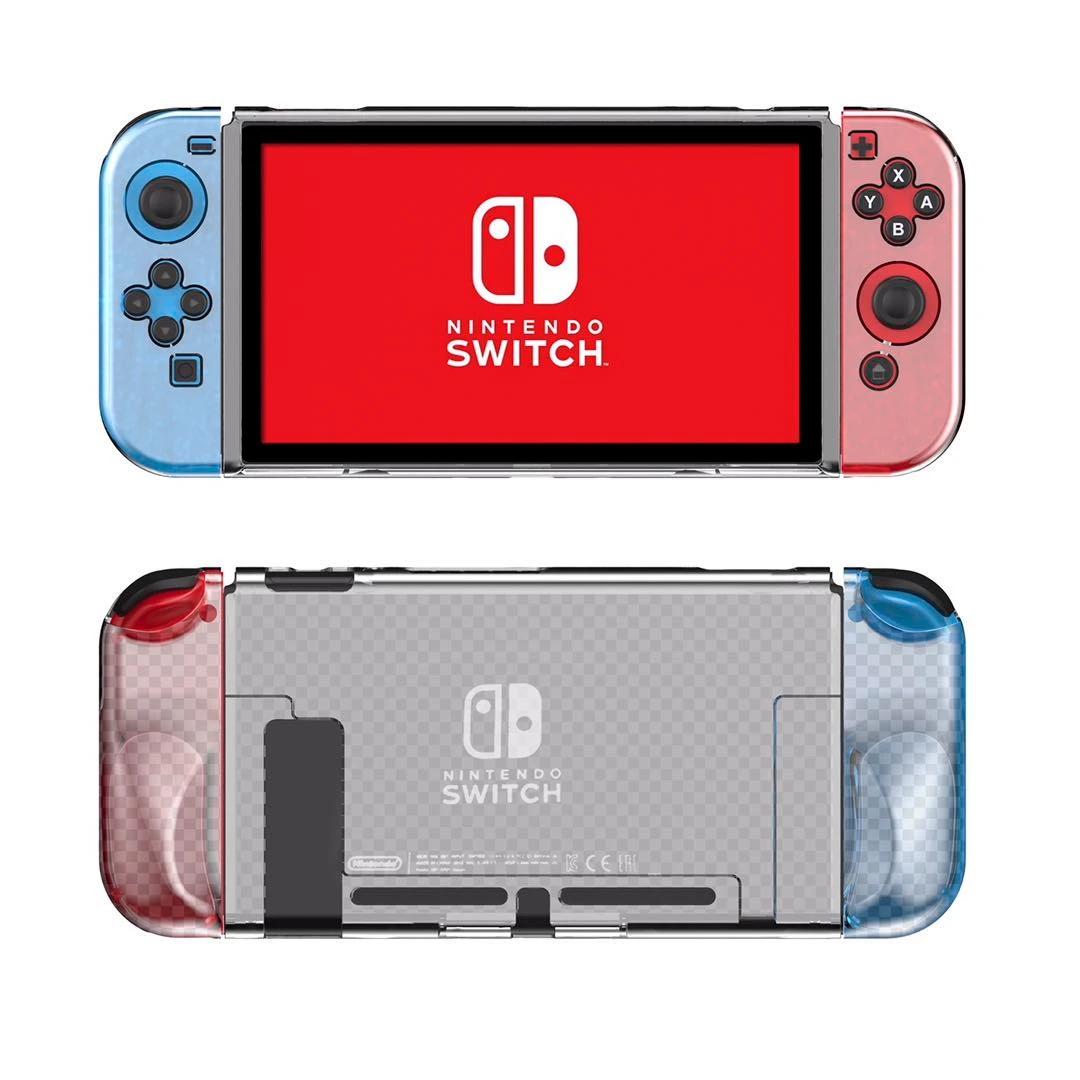 ТПУ мягкий чехол Для Nintendo Переключатель консоли Защитная крышка закрепляемые