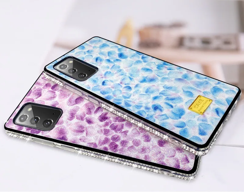 

Gradient Shining Crystal Phone Case On For Samsung Galaxy Cases For Samsung S20 PLUS Ultra S10 PLUS NOTE 10 20 PRO PLUS Cover