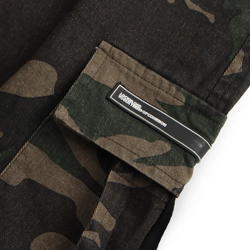 

Men Hip Hop Cargo Shorts Streetwear Camouflage Shorts 2021 Summer Fashion Casual Harajuku Jogger Shorts Track Shorts