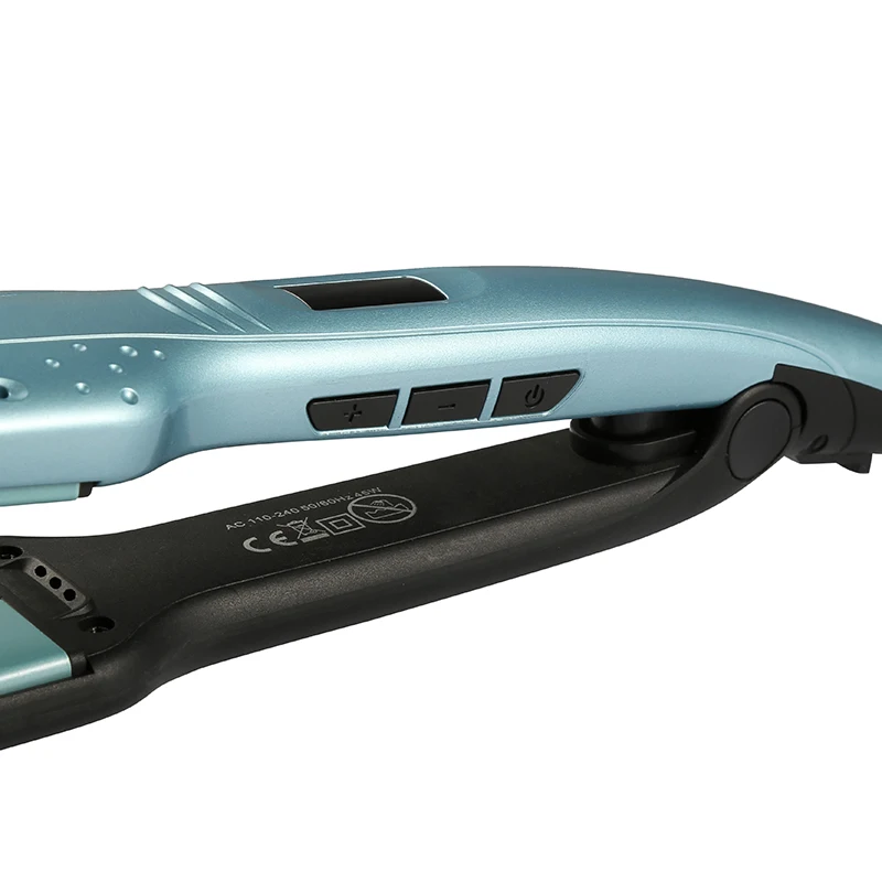 LCD Display Ceramic Hair Straightener Professional Flat Iron Infrared Heat Plate Styling Tool straightening Care | Красота и здоровье