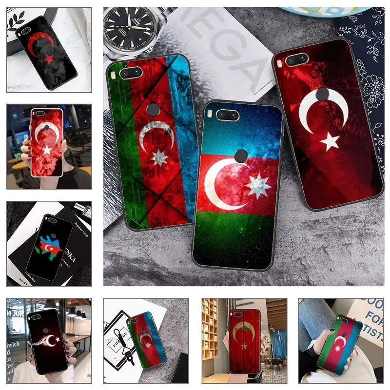 Azerbaijan buta flag Phone Case For Xiaomi Mi Redmi Note 8T 9T 9S 9A 10 7 8 9 Lite pro