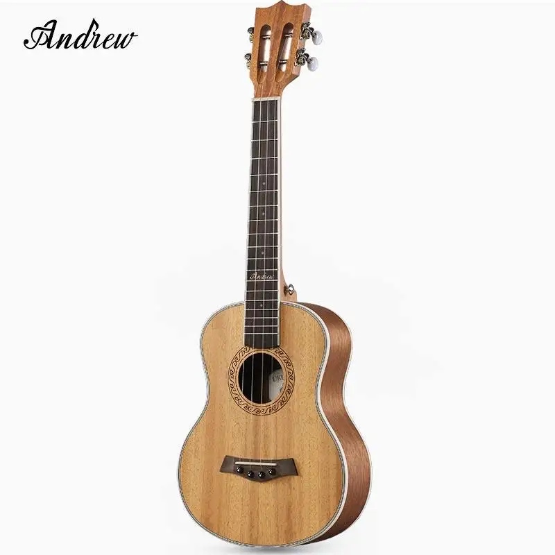 23 inches / 26 Mahogany Ukulele Guitar 4 Strings Hawaiian Musical Instruments | Спорт и развлечения