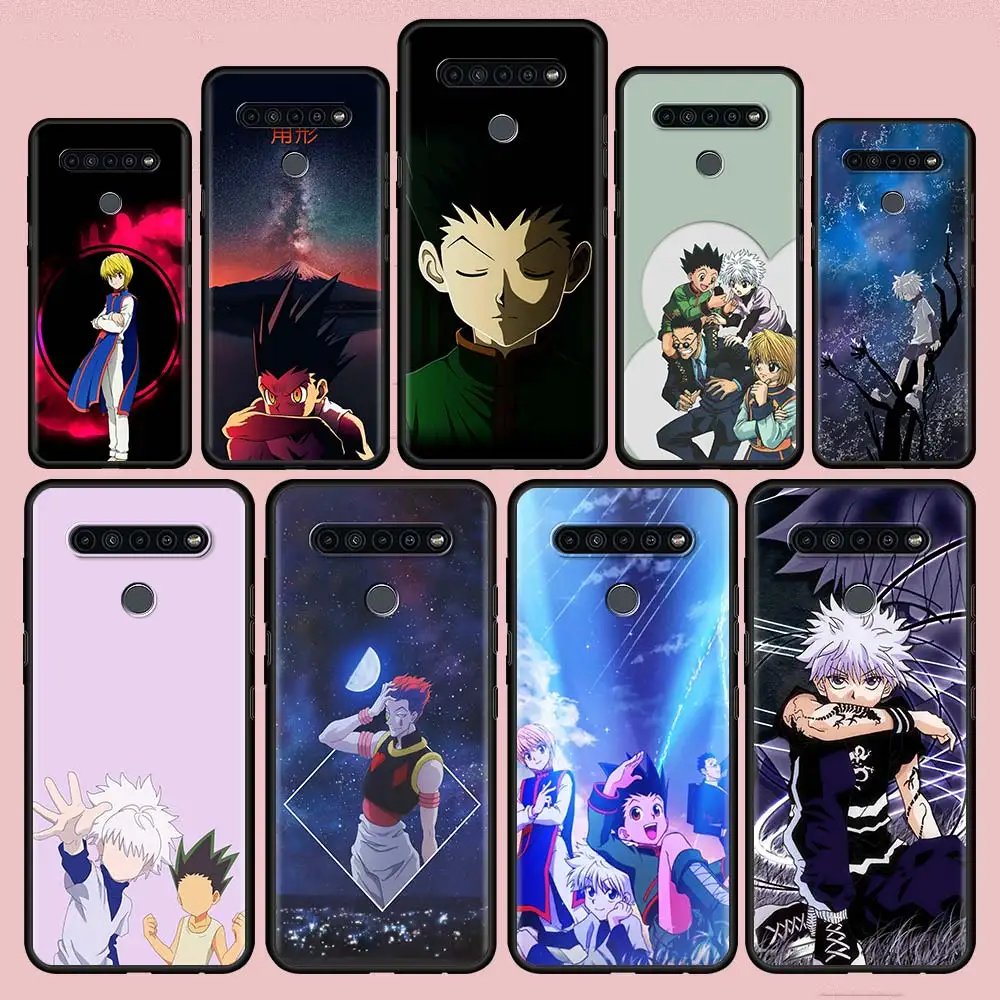 

Anime Hunter X Hunters Silicone Phone Case For LG K92 Q92 K41s K61 K50 G6 K50s G7 K42 K40s K71 K52 K40 G8 Black Soft Funda Cover