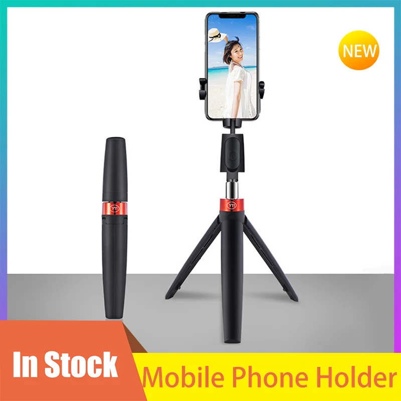 

Selfie Stick Tripod with Wireless Bluetooth Remote Mini Extendable Selfie Stick 360° Rotation Phone Stand Holder for Smartphones