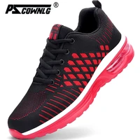 pscownlg 2021 men sneakers outdoor casual shoes trainer fashion loafers breathable shock absorption male running shoes 38 48