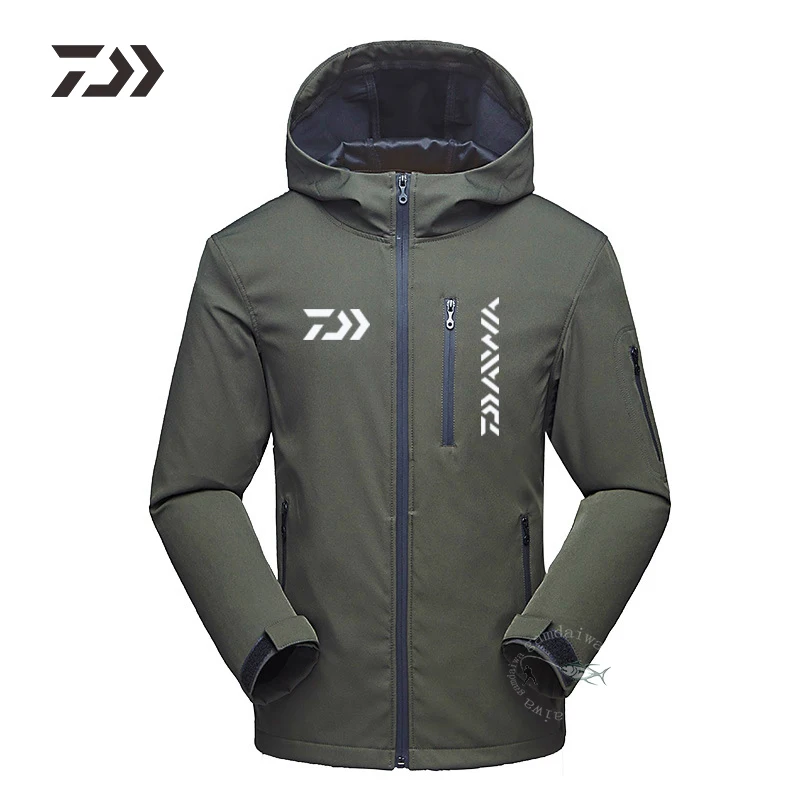 Куртка рыболовная зимняя мужская теплая одежда для рыбалки с несколькими