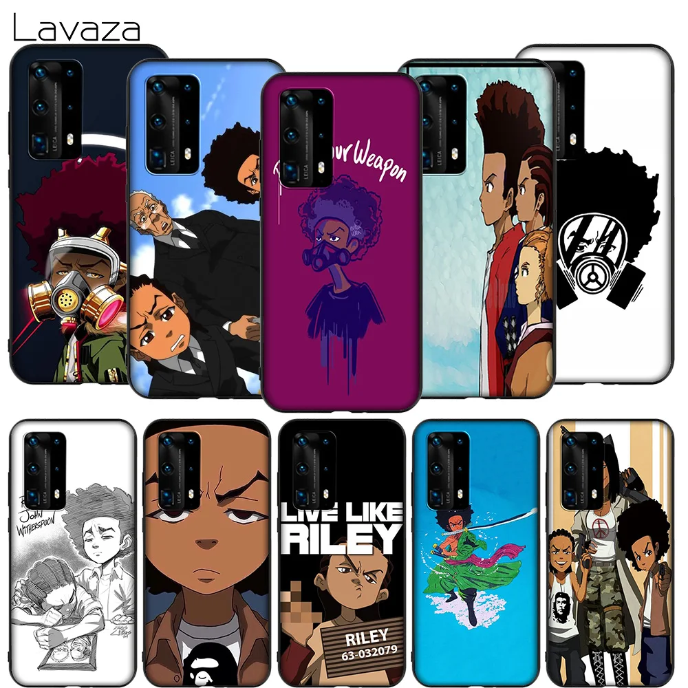 Мягкий чехол Lavaza K137 The Boondocks для Huawei Mate Nova 2 2i 3 3i 4E 5 5i 5T Smart 6 7 10 20 30 SE Pro Lite|Бамперы| |