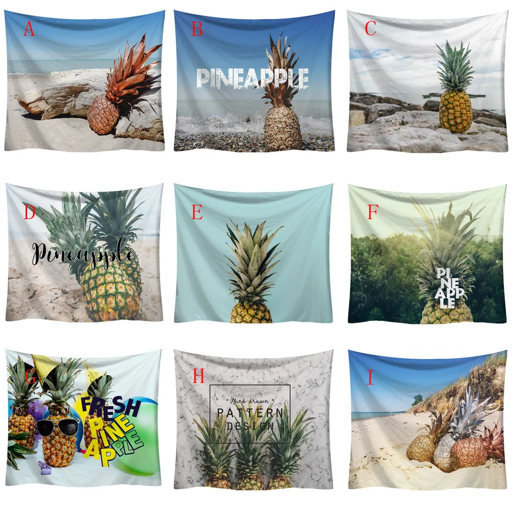 Тропические растения Настенные ткани Висячие гобелены