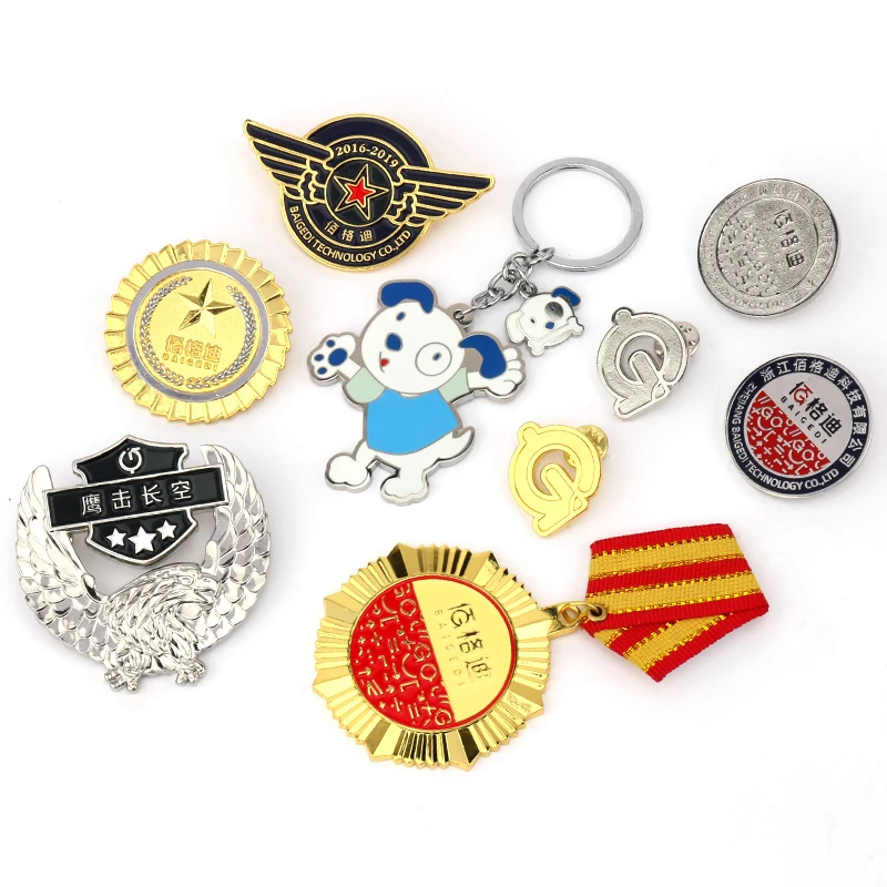 Бестселлер VOGRACE недорогой оригинальный мультяшный аниме металлический значок