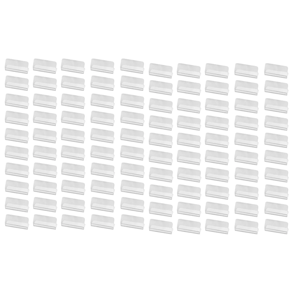 

100 штук карточки для демонстрации серег адаптер серьги-Клипсы Держатели шпилек карта клейкой губы, 1x1,2 дюймов