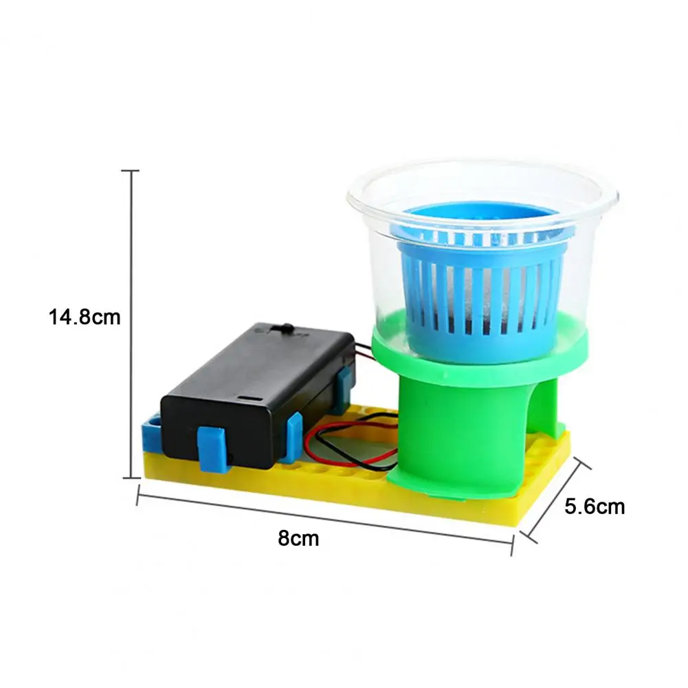 

Pump Toy Creative Self Assembly Plastic Educational Inflator Making Kit for Kids Early Education Cognition