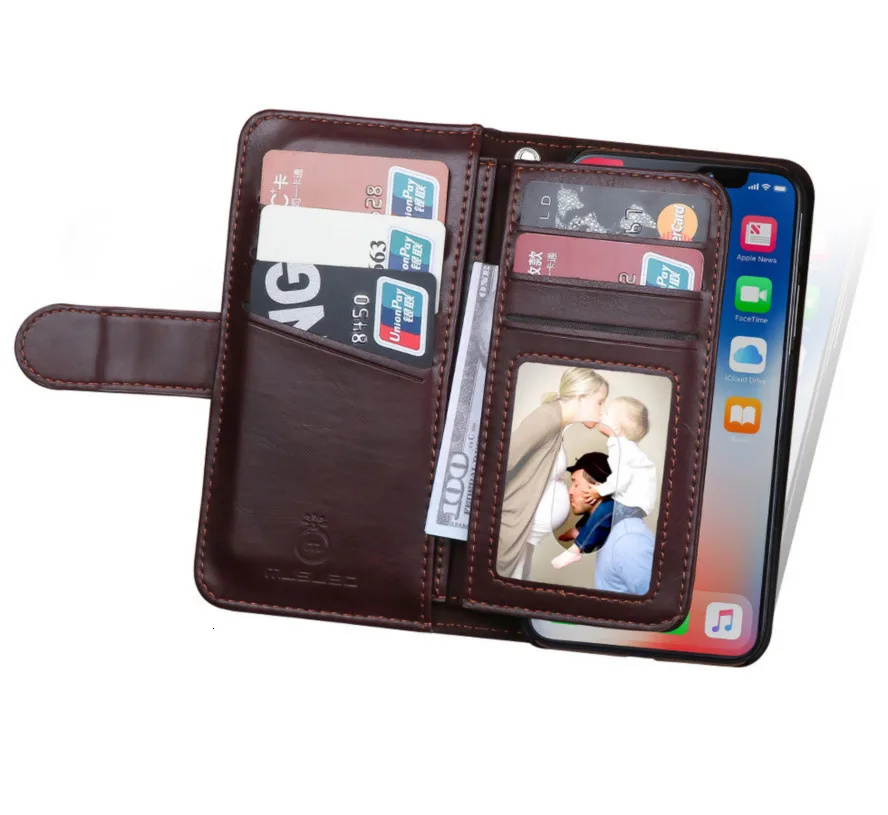 Musubo чехол для iphone X, Роскошный кошелек, чехол s для iphone 8 Plus, 7, 6s Plus, кожаный чехол, 6 Plus, флип-чехол, капа, сумка для телефона, деловая
