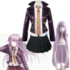 Женский костюм Danganronpa Dangan-Ronpa Kyoko Kirigiri, костюм для косплея с перчатками, костюм для косплея